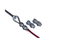 01.10.0004 Steute 1033248 Duplex wire clamp Accessories for Emg. Pull-wire